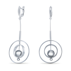 Серьги из серебра 925 пробы SILVER WINGS 02FYE10314-113