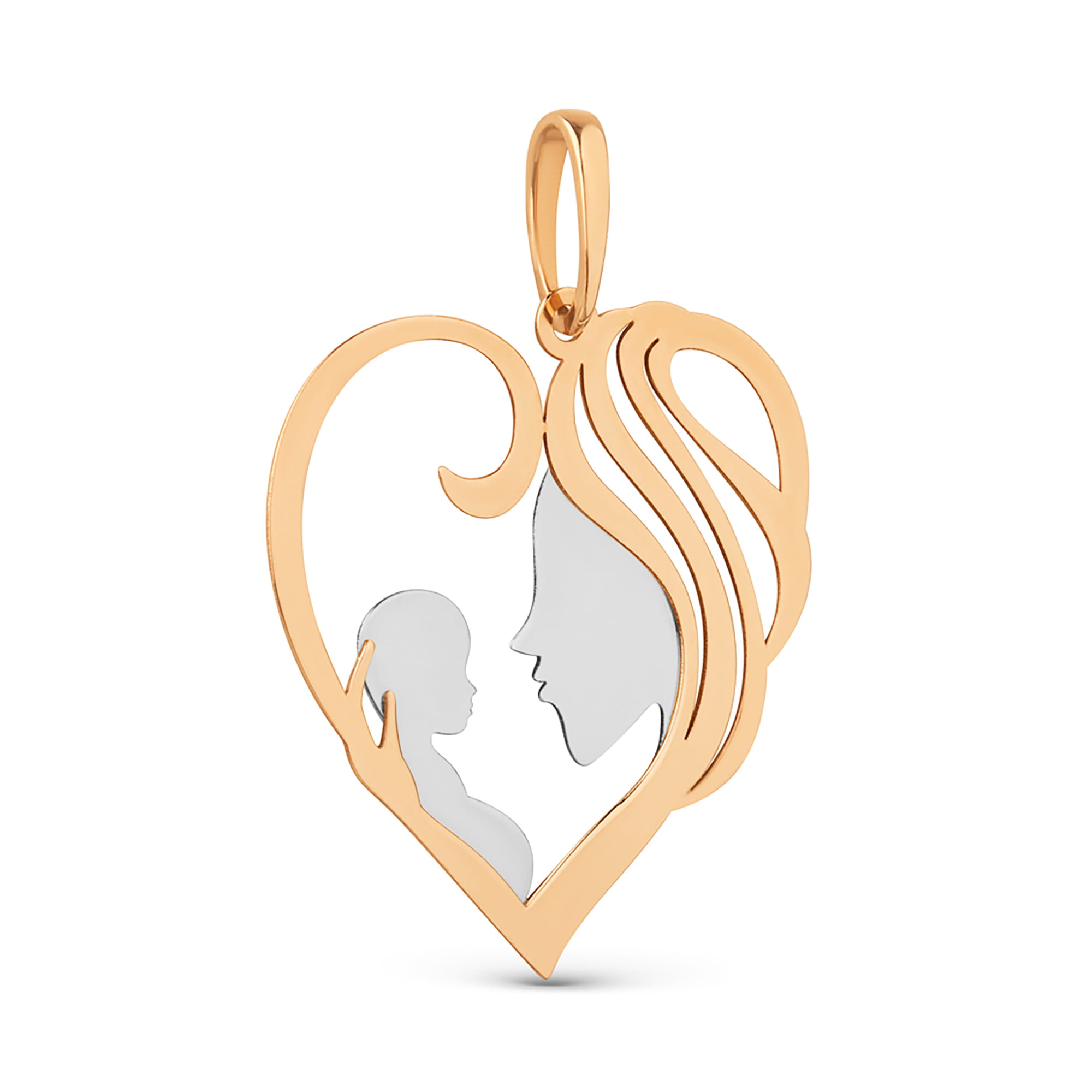 Кулон из золота 585 пробы DINASTIA 500623-1000 Золото 585 пр.