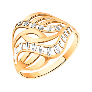 Кольцо из золота 585 пробы ATOLL 10621а