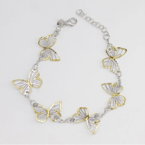 Браслет из серебра 925 пробы АЛЬФА-КАРАТ 2055669/91ж