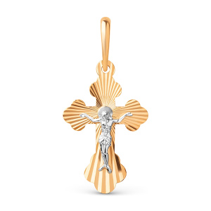 Кулон из золота 585 пробы DINASTIA 801057-1012