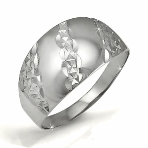 Кольцо из серебра 925 пробы DEL'TA с210328