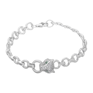 Браслет из серебра 925 пробы с кубическим цирконием МАСТЕР КЛИО 22Б143181