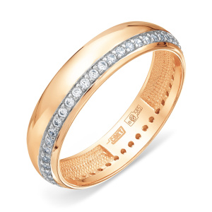 Кольцо из золота 585 пробы KARATOV Т147013925