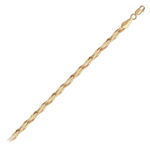 Цепь из золота 585 пробы KRASTSVETMET НЦ 12-007 d.0.40