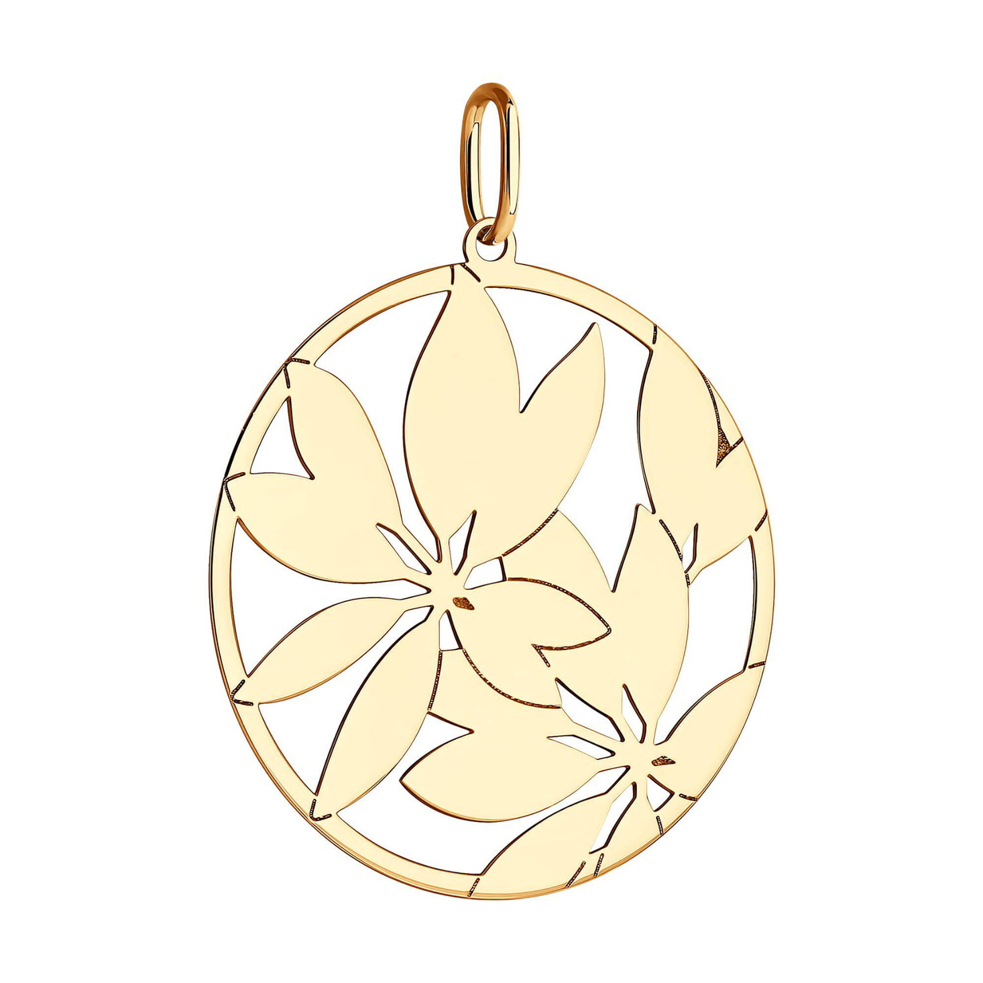 Кулон из золота 585 пробы SOKOLOV 036459 Золото 585 пр.