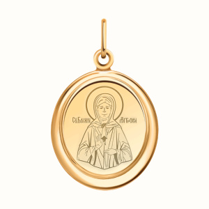 Кулон из золота 585 пробы ATOLL 3228