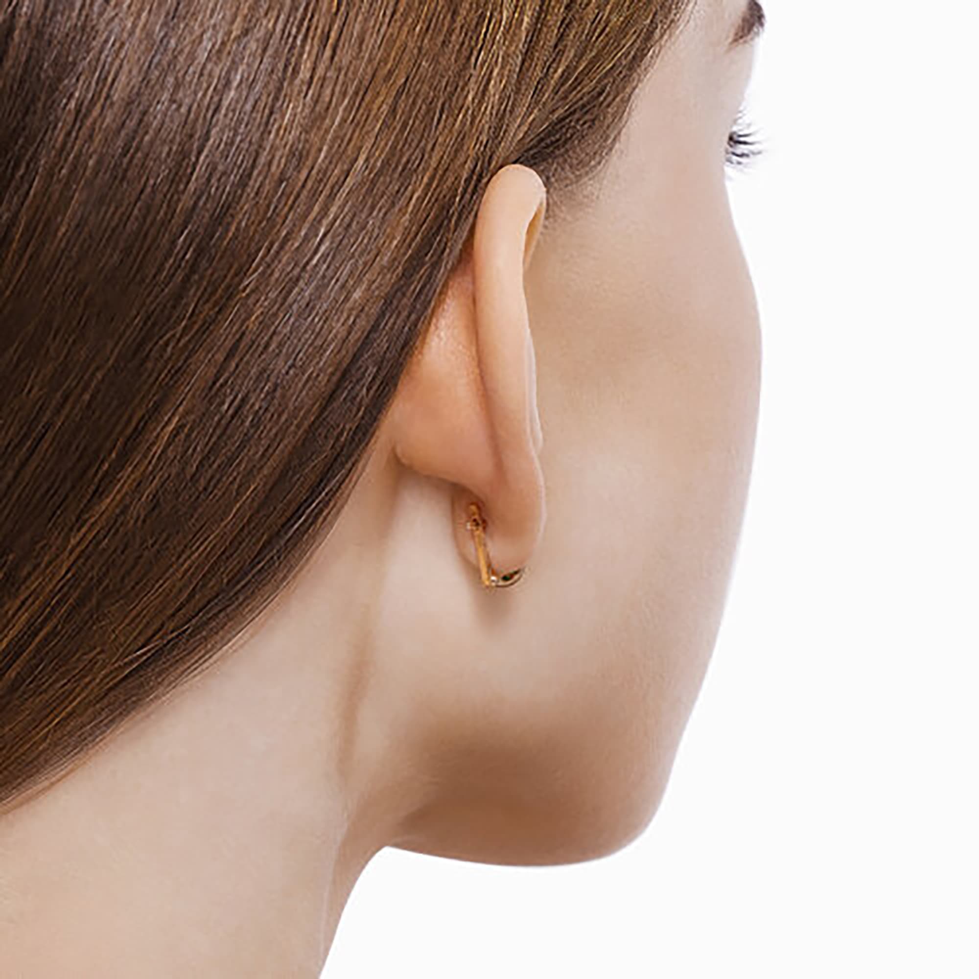 Серьги из золота 585 пробы с фианитом SOKOLOV 021866 