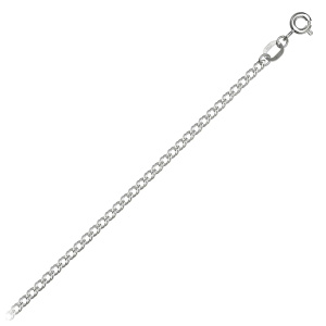Цепь из серебра 925 пробы KRASTSVETMET НЦ 22-076Ю-3 d.0,35
