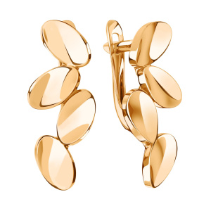 Серьги из золота 585 пробы SANIS 01-207415