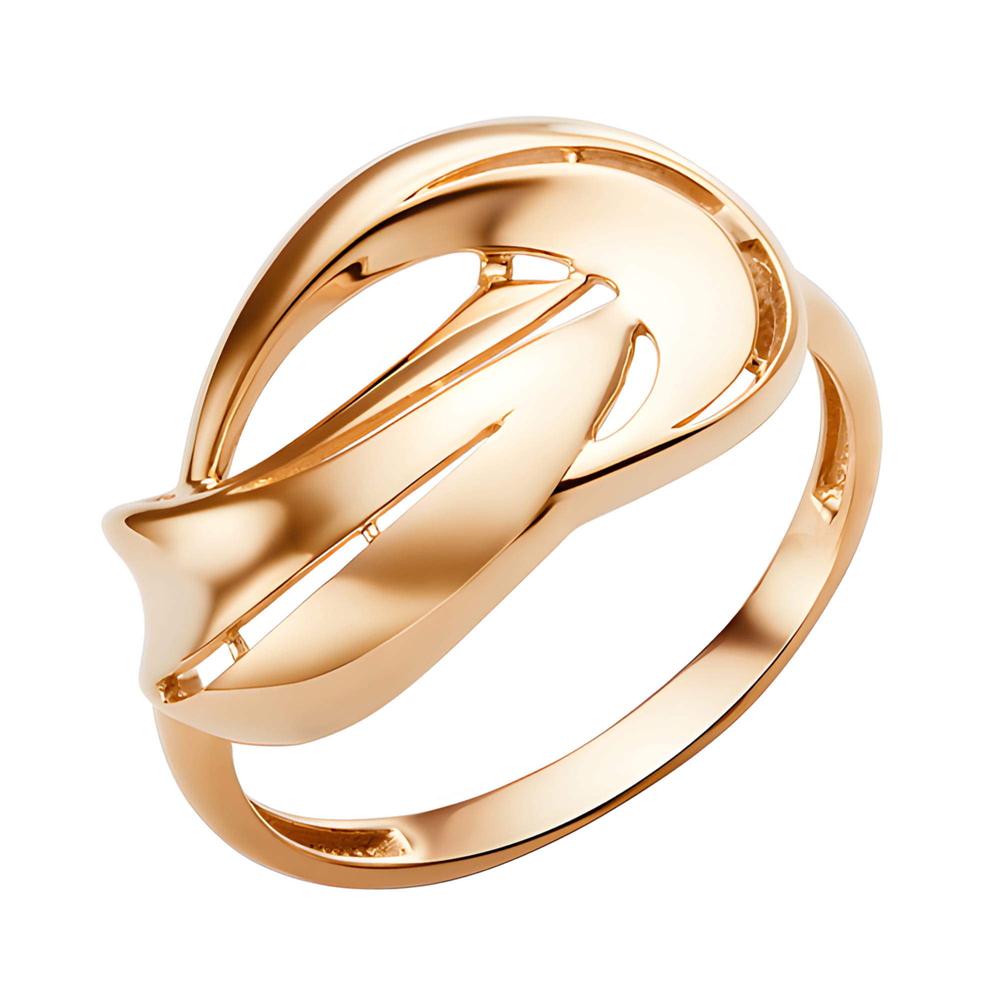 Кольцо из золота 585 пробы DINASTIA 006991-1000