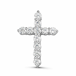 Крест из золота 585 пробы DEL'TA б080584