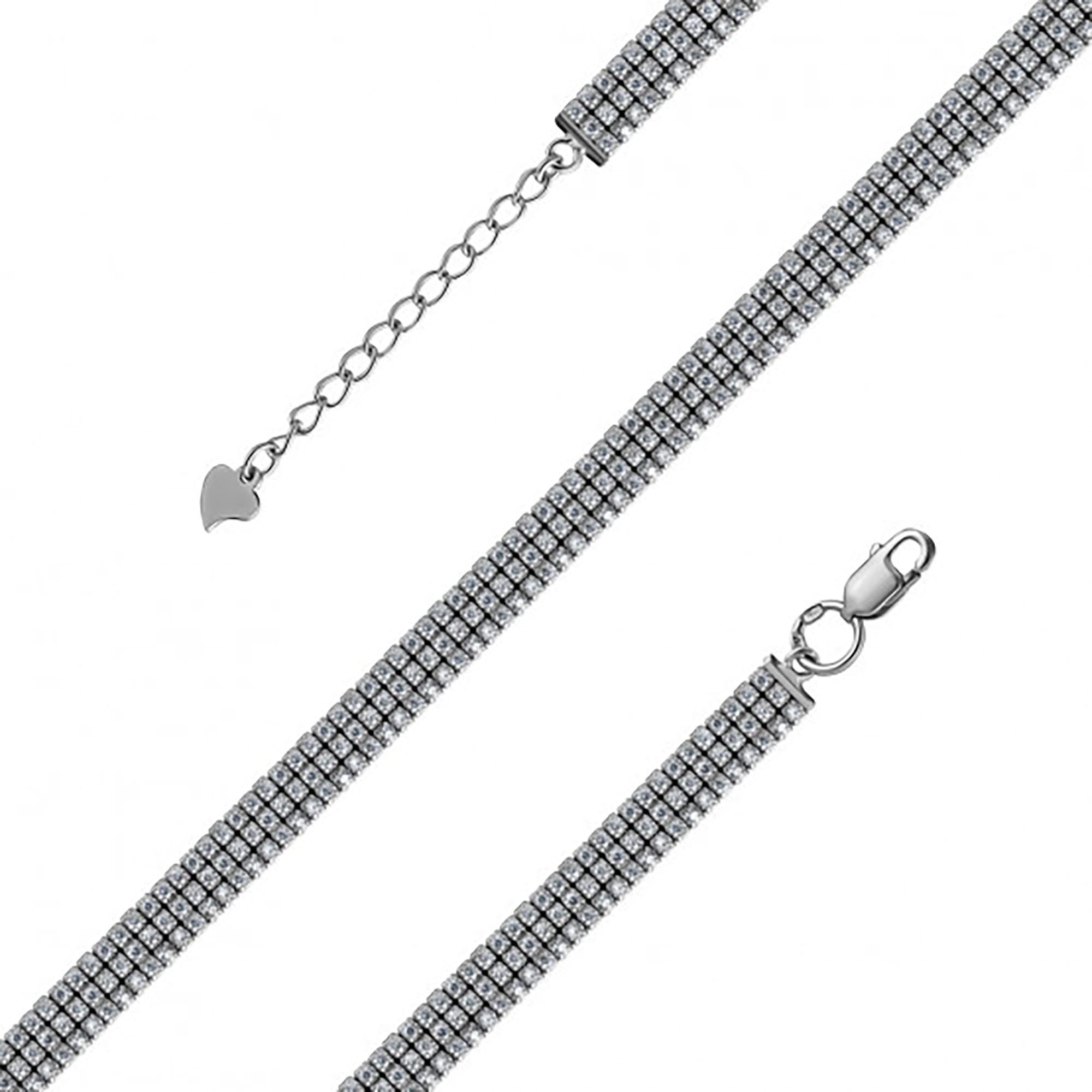 Браслет из серебра 925 пробы JUVEDEL ПР-1820-1,5 Серебро 925 пр.