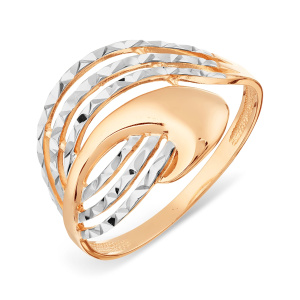 Кольцо из золота 585 пробы KARATOV Т140617779