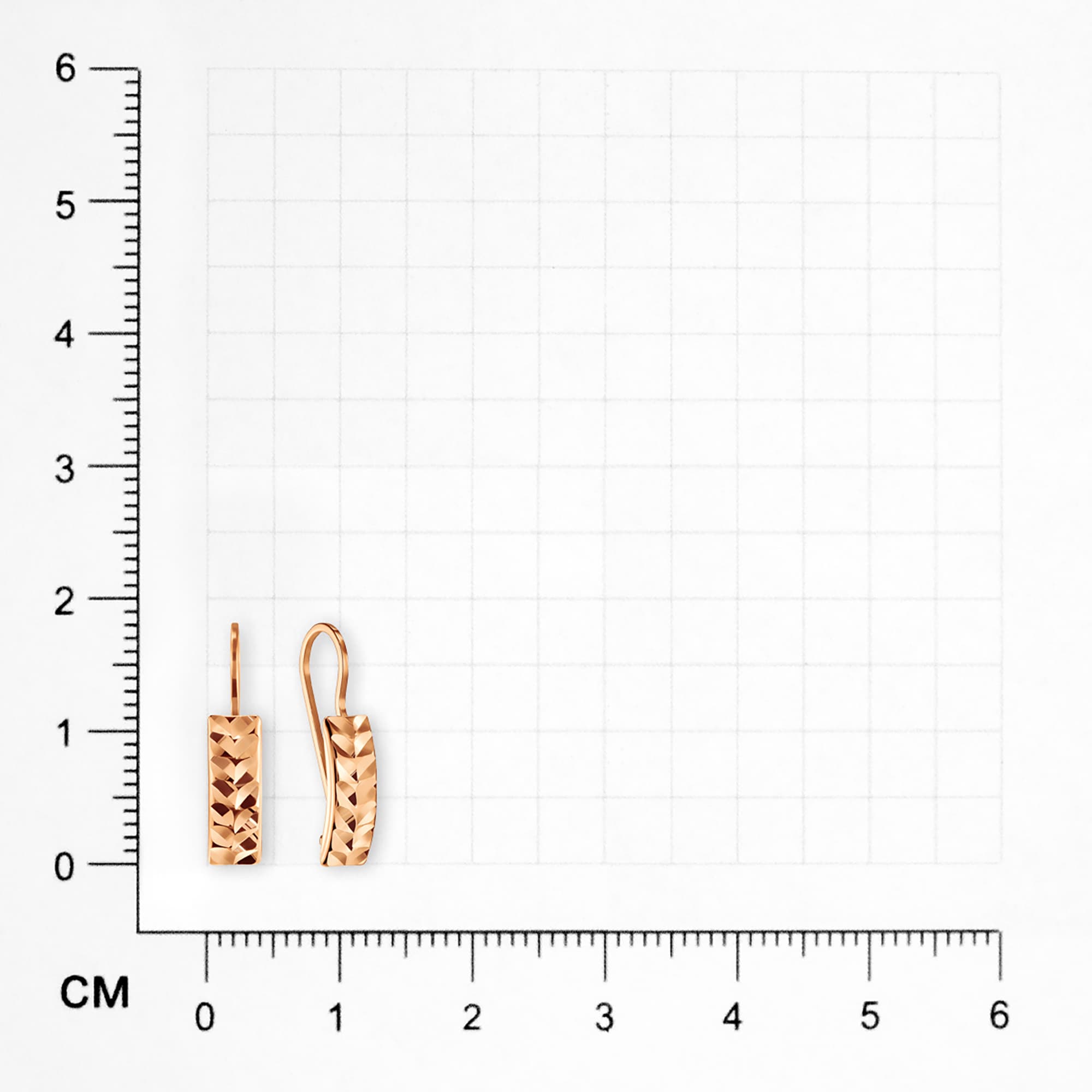 Серьги из золота 585 пробы ГОЛДЕН ГЛОБ Срг19-04 Золото 585 пр.