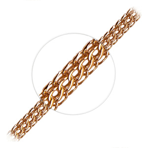 Браслет из золота 585 пробы ТИАРА 30017/0,50