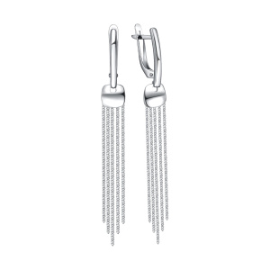 Серьги из серебра 925 пробы TALANT 14-72-0000-26772