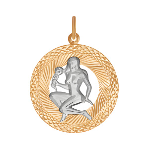 Кулон из золота 585 пробы SOKOLOV 031204