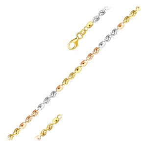 Браслет из серебра 925 пробы JUVEDEL НБ-9251082ЖК-003