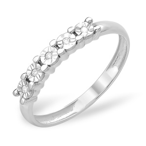 Кольцо из золота 585 пробы с бриллиантом EFREMOV К35114160