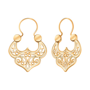 Серьги из золота 585 пробы ATOLL 21156