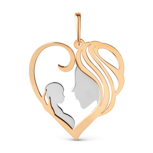 Кулон из золота 585 пробы DINASTIA 500623-1000