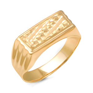 Кольцо из золота 585 пробы DEL'TA 040083