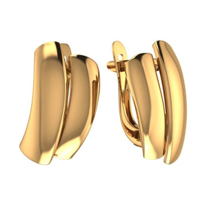 Серьги из золота 585 пробы SANIS 08-206973