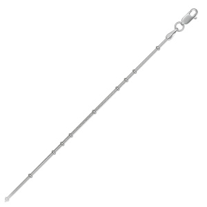 Цепь из серебра 925 пробы KRASTSVETMET НЦ 22-083Ю-3 d.0,35