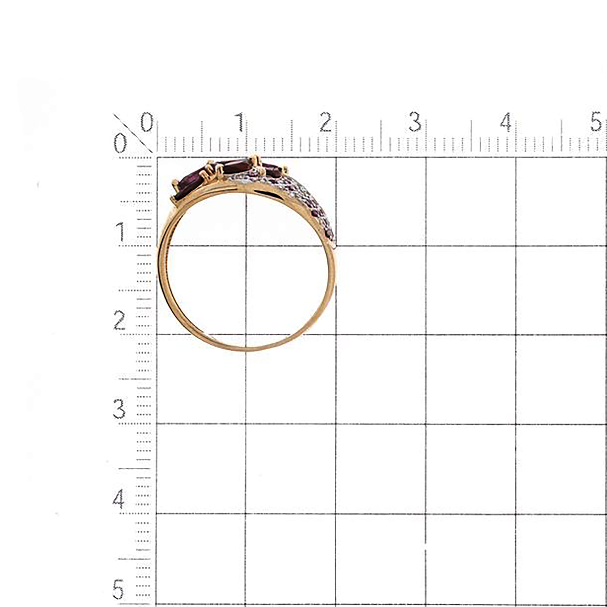 Кольцо из золота 585 пробы KARATOV Т14701А342-01 