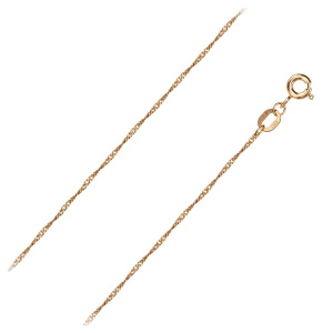 Браслет из золота 585 пробы KRASTSVETMET НБ 12-028 d.0.50