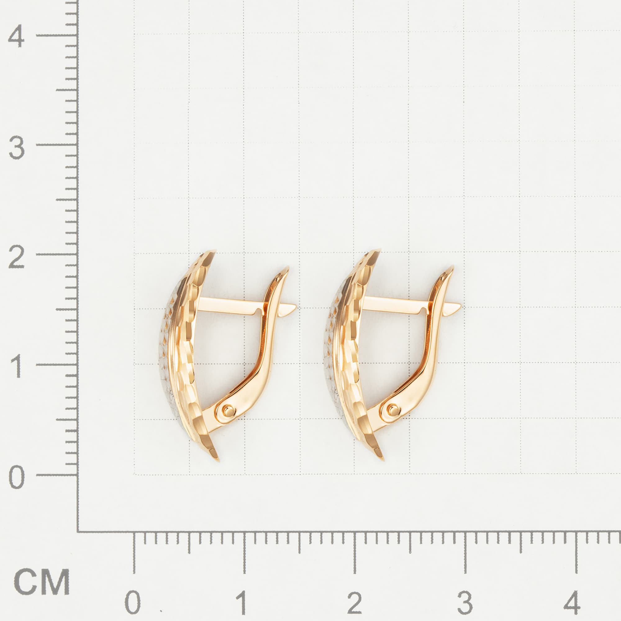 Серьги из золота 585 пробы ГОЛДЕН ГЛОБ Срг07-01 Золото 585 пр.