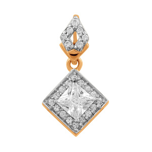 Кулон из золота 585 пробы с фианитом SVETLOV 31-1909-11-01