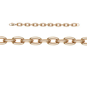 Браслет из золота 585 пробы DEL'TA 7705031/18,0