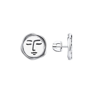 Серьги из серебра 925 пробы SOKOLOV 95020067