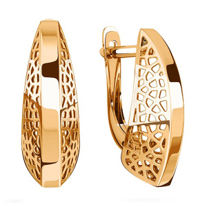 Серьги из золота 585 пробы SANIS 08-207269