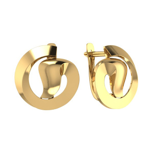 Серьги из золота 585 пробы SANIS 08-209265
