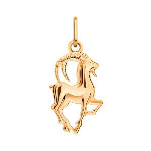Кулон из золота 585 пробы ATOLL 5270/козерог