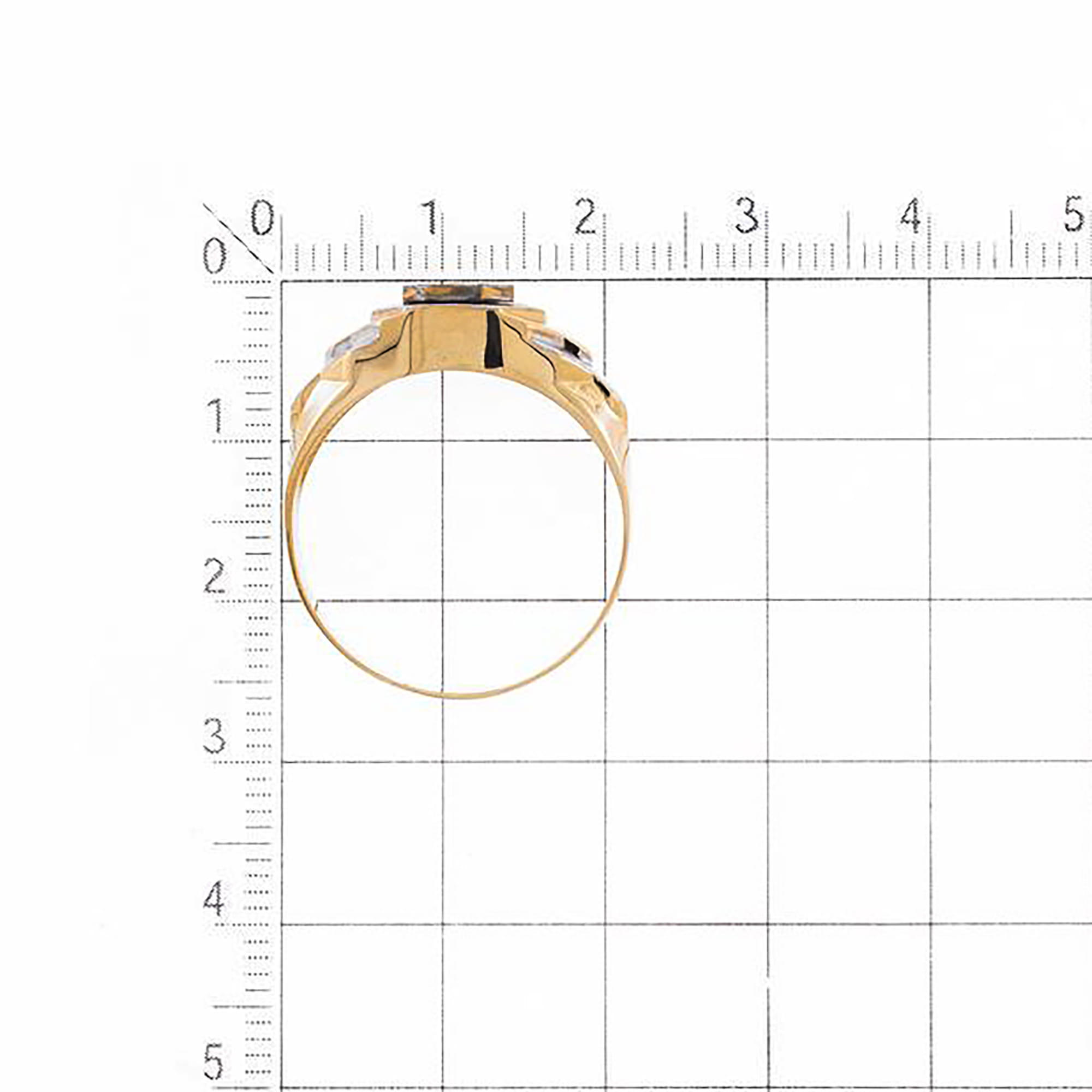 Печатка из золота 585 пробы с эмалью KARATOV Т15204А261 