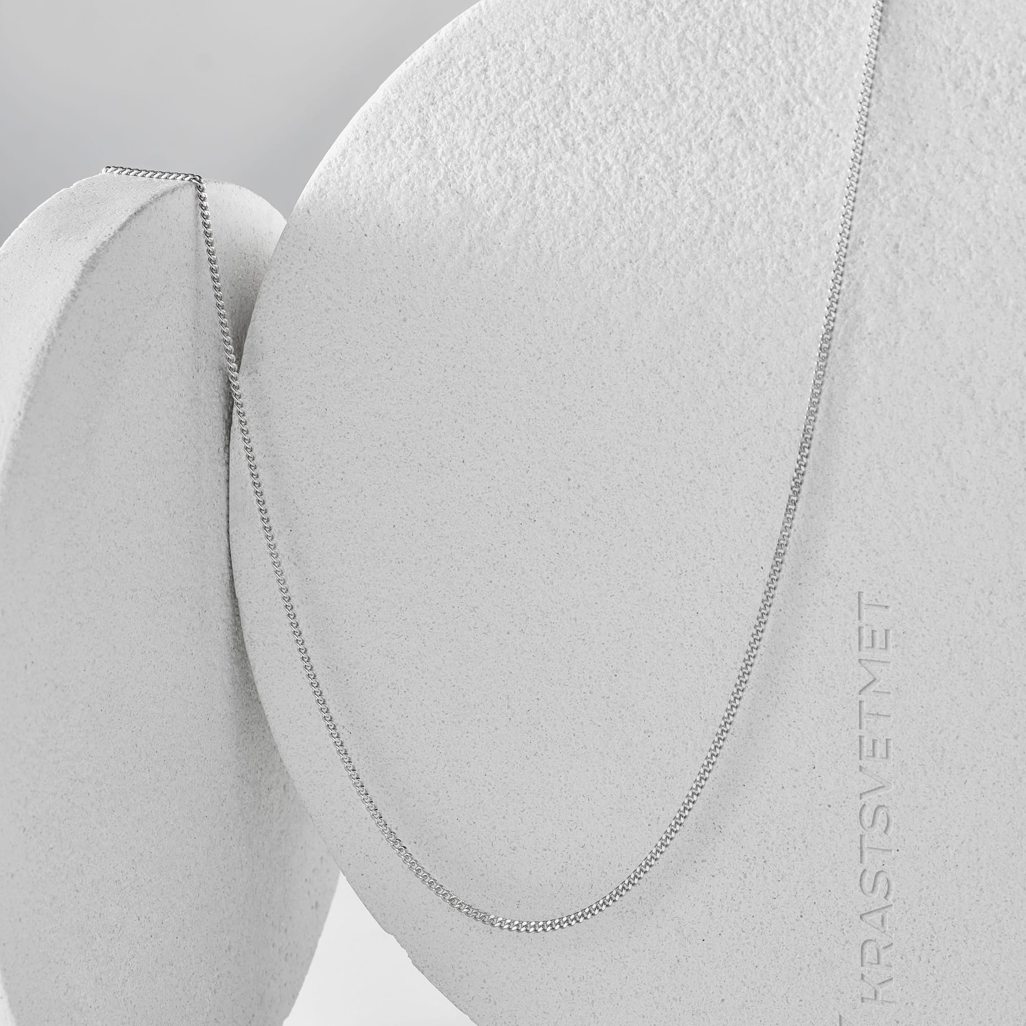 Цепь из серебра 925 пробы KRASTSVETMET НЦ 22-002Ю-3 d.0.35 Серебро 925 пр.