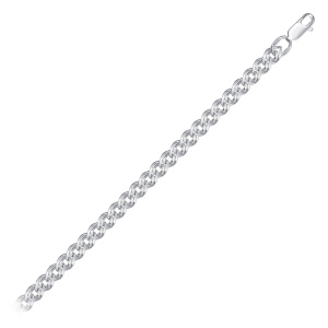 Цепь из серебра 925 пробы KRASTSVETMET НЦ 22-200Ю-3 d.0.70