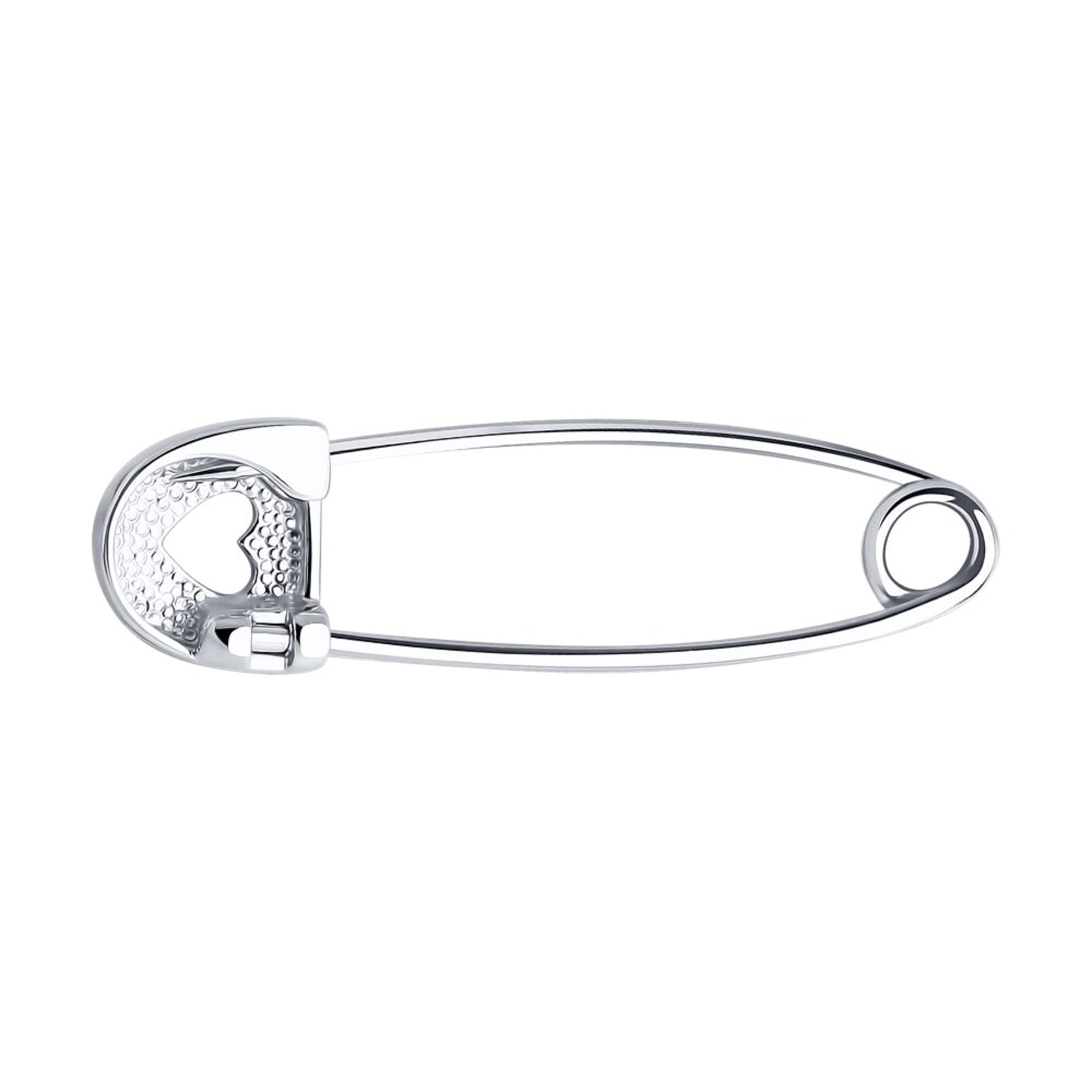 Брошь из серебра 925 пробы SOKOLOV 94040095 