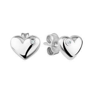 Серьги из серебра 925 пробы с фианитом TALANT 12-72-0001-11282