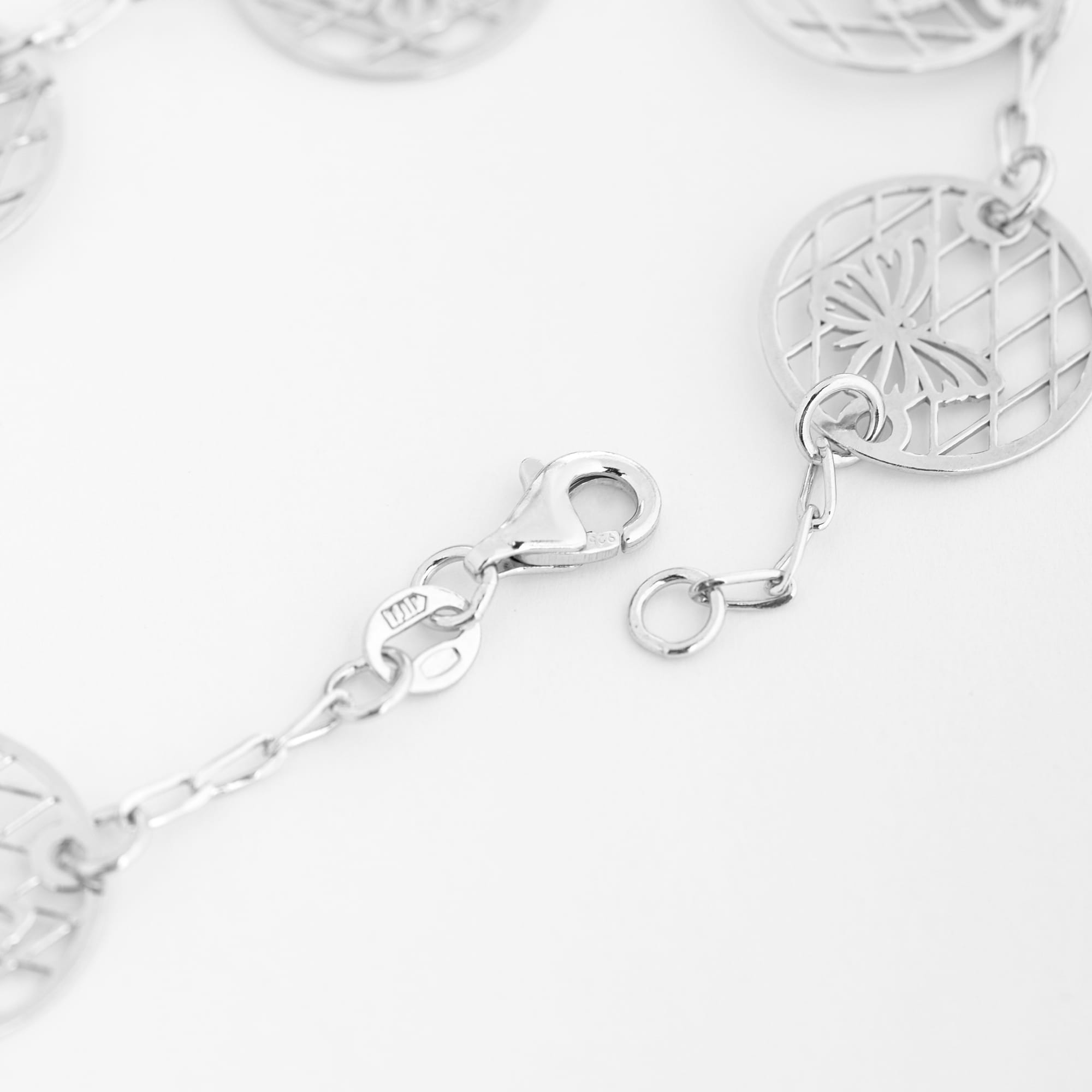 Браслет из серебра 925 пробы АЛЬФА-КАРАТ 2055692/91 Серебро 925 пр.