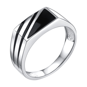 Кольцо из серебра 925 пробы с эмалью TALANT 21-79-0000-29156