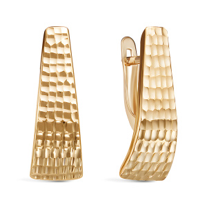 Серьги из золота 585 пробы DEL'TA 222187