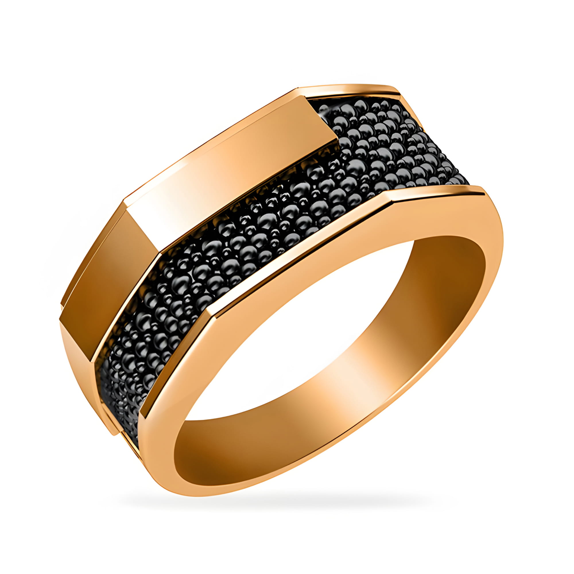 Кольцо из золота 585 пробы с фианитом SANIS 01-500109 Золото 585 пр.