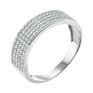 Кольцо из серебра 925 пробы с фианитом TALANT 20-72-0001-27582
