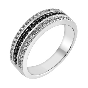 Кольцо из серебра 925 пробы с фианитом SVETLOV И1-215-23-61