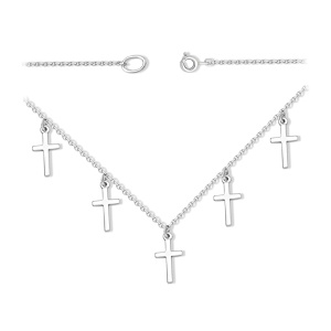 Колье из серебра 925 пробы EFREMOV 1600018481